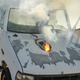 Illustration for article titled Heres What Lockheed Martins New Laser Gun Does To An Old Ford Pickup